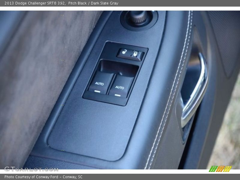Pitch Black / Dark Slate Gray 2013 Dodge Challenger SRT8 392