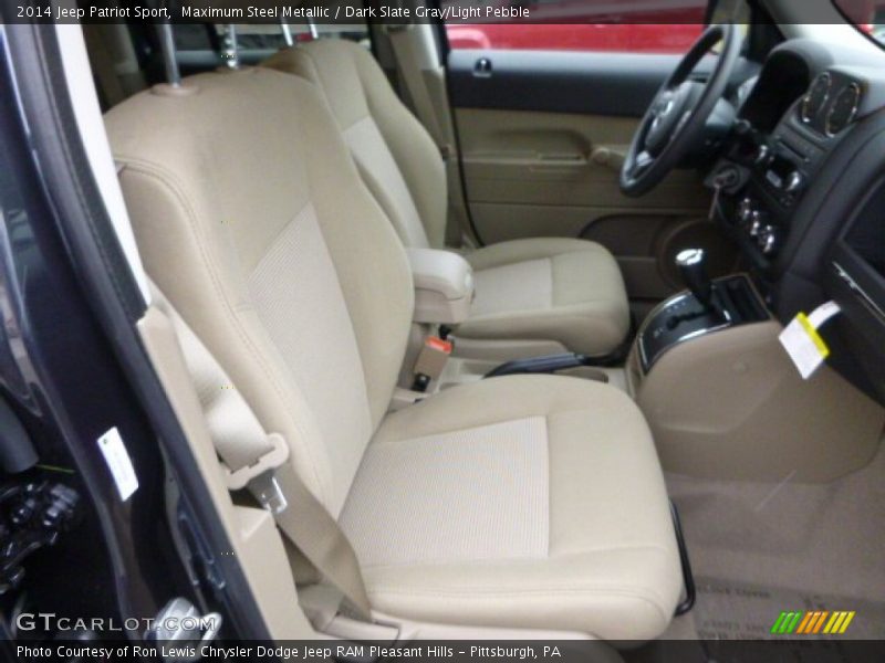 Maximum Steel Metallic / Dark Slate Gray/Light Pebble 2014 Jeep Patriot Sport