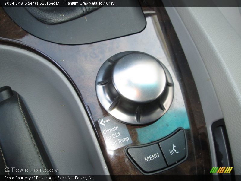 Titanium Grey Metallic / Grey 2004 BMW 5 Series 525i Sedan