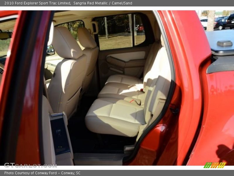 Sangria Red Metallic / Camel/Sand 2010 Ford Explorer Sport Trac Limited