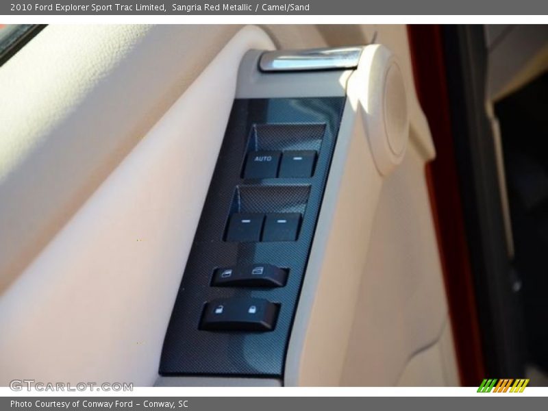 Controls of 2010 Explorer Sport Trac Limited