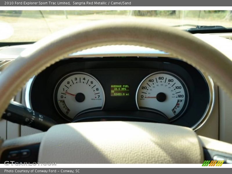  2010 Explorer Sport Trac Limited Limited Gauges