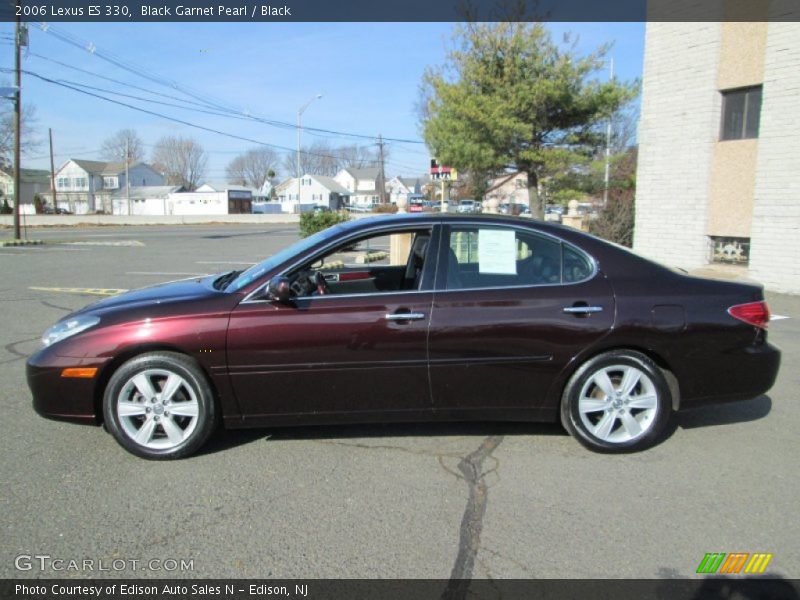 Black Garnet Pearl / Black 2006 Lexus ES 330