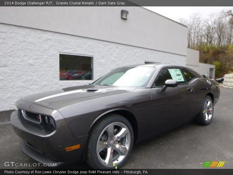 Granite Crystal Metallic / Dark Slate Gray 2014 Dodge Challenger R/T