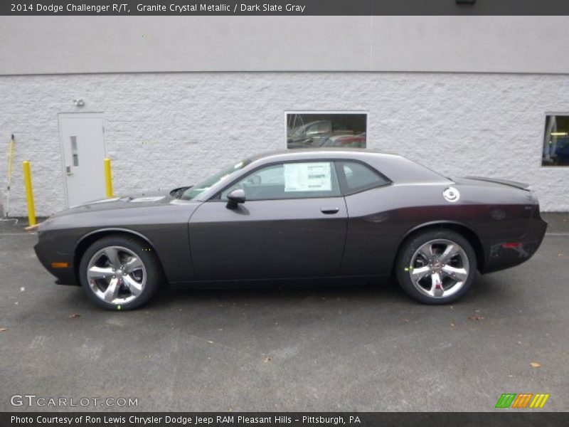 Granite Crystal Metallic / Dark Slate Gray 2014 Dodge Challenger R/T