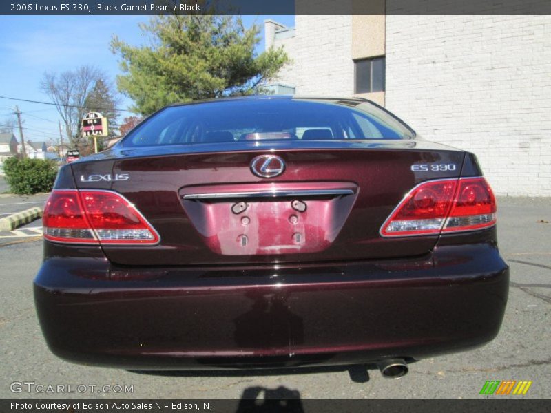 Black Garnet Pearl / Black 2006 Lexus ES 330
