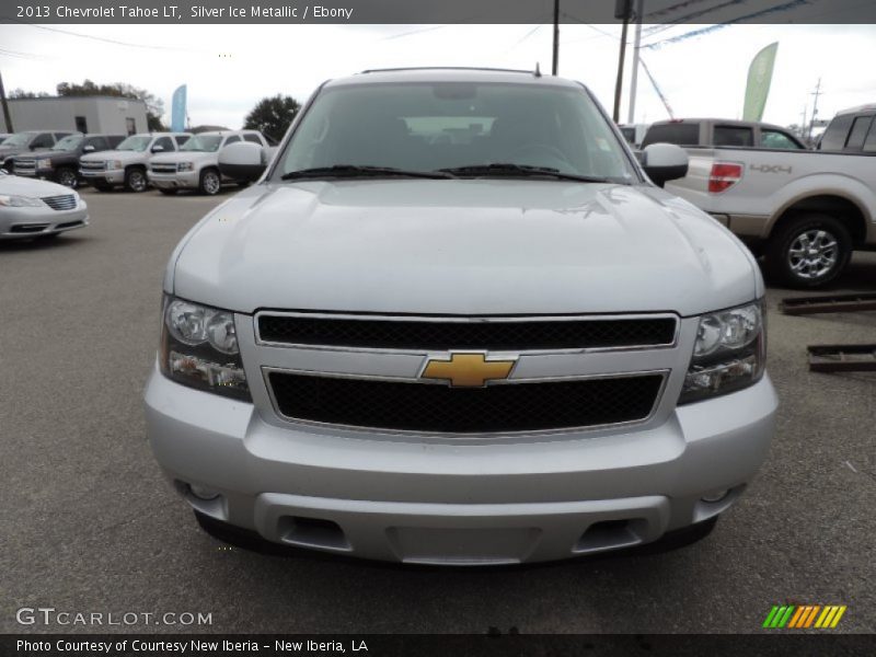Silver Ice Metallic / Ebony 2013 Chevrolet Tahoe LT