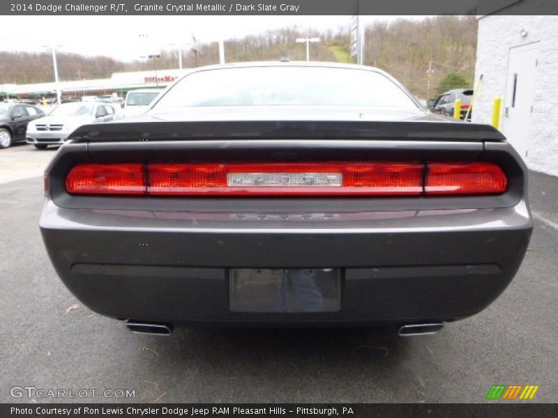 Granite Crystal Metallic / Dark Slate Gray 2014 Dodge Challenger R/T