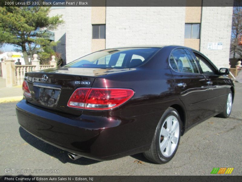 Black Garnet Pearl / Black 2006 Lexus ES 330