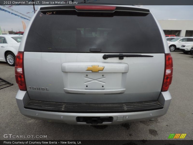 Silver Ice Metallic / Ebony 2013 Chevrolet Tahoe LT