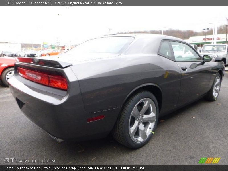 Granite Crystal Metallic / Dark Slate Gray 2014 Dodge Challenger R/T