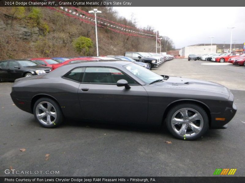 Granite Crystal Metallic / Dark Slate Gray 2014 Dodge Challenger R/T