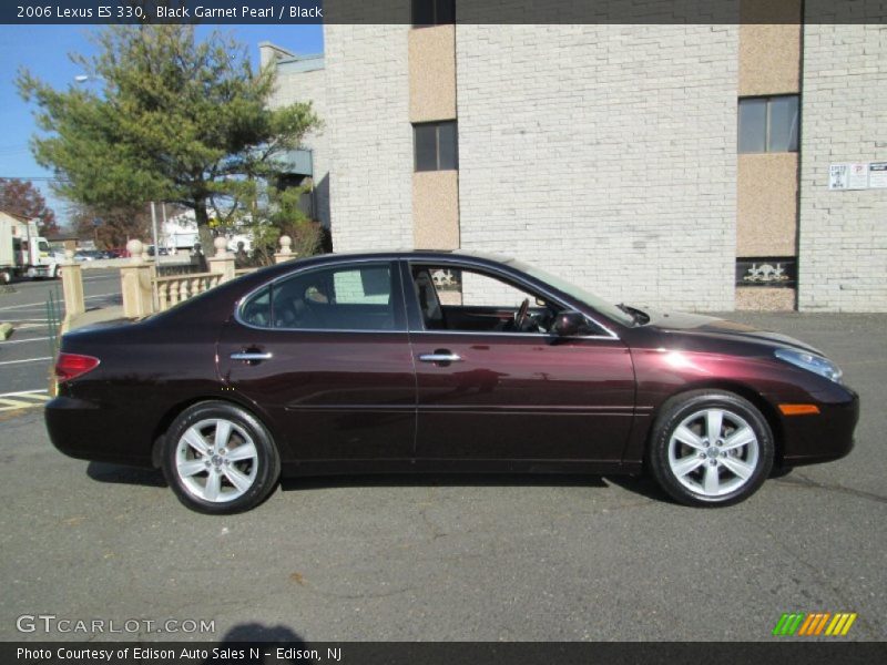Black Garnet Pearl / Black 2006 Lexus ES 330