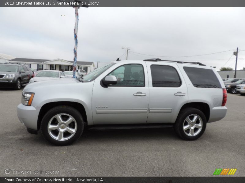 Silver Ice Metallic / Ebony 2013 Chevrolet Tahoe LT