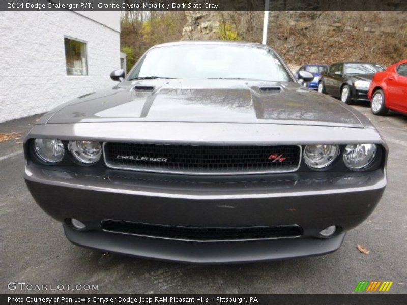 Granite Crystal Metallic / Dark Slate Gray 2014 Dodge Challenger R/T
