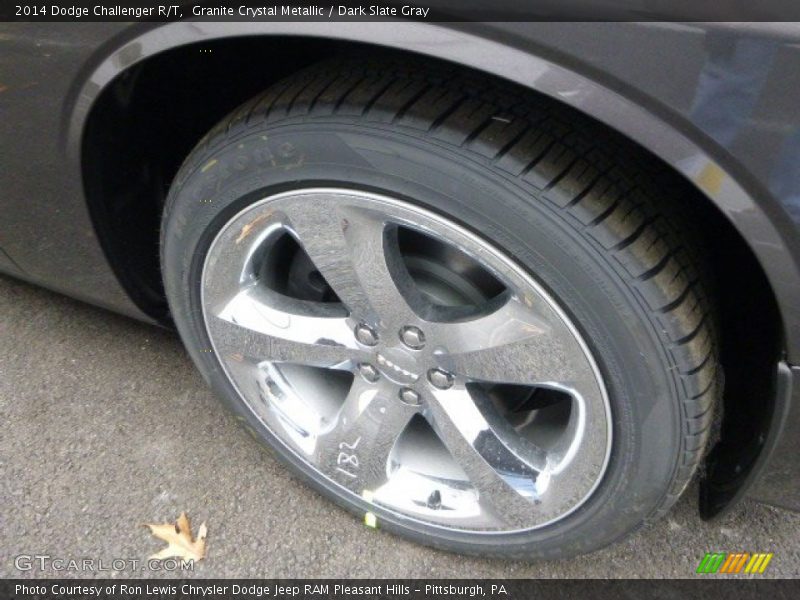 Granite Crystal Metallic / Dark Slate Gray 2014 Dodge Challenger R/T