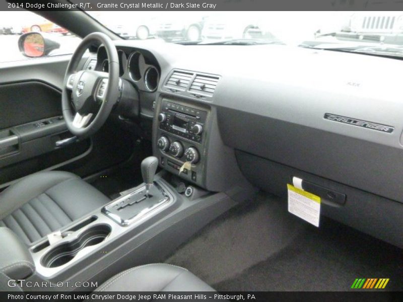 Granite Crystal Metallic / Dark Slate Gray 2014 Dodge Challenger R/T