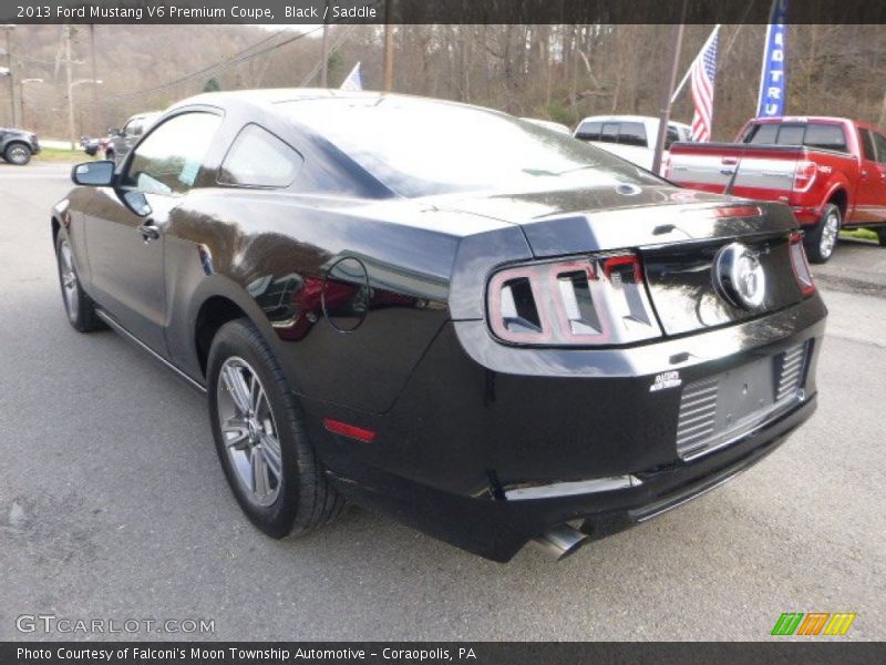 Black / Saddle 2013 Ford Mustang V6 Premium Coupe