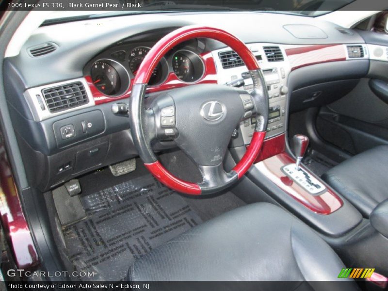 Black Garnet Pearl / Black 2006 Lexus ES 330