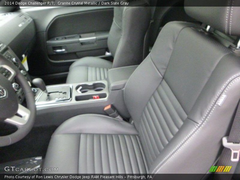 Granite Crystal Metallic / Dark Slate Gray 2014 Dodge Challenger R/T