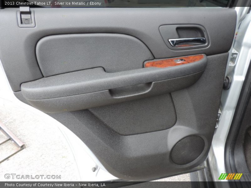 Silver Ice Metallic / Ebony 2013 Chevrolet Tahoe LT