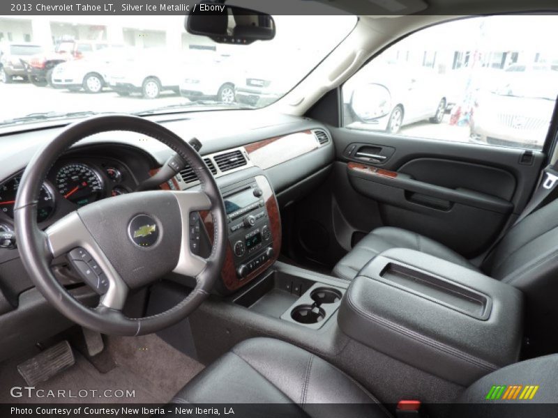 Silver Ice Metallic / Ebony 2013 Chevrolet Tahoe LT