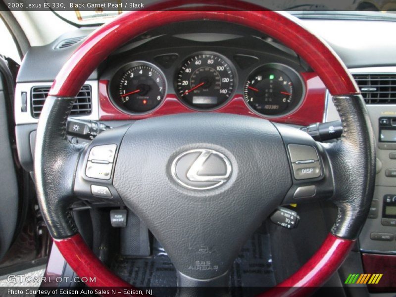 Black Garnet Pearl / Black 2006 Lexus ES 330