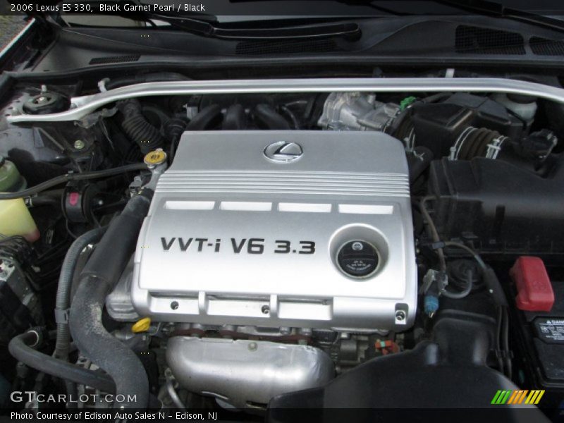 Black Garnet Pearl / Black 2006 Lexus ES 330