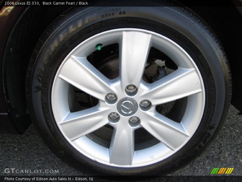 Black Garnet Pearl / Black 2006 Lexus ES 330