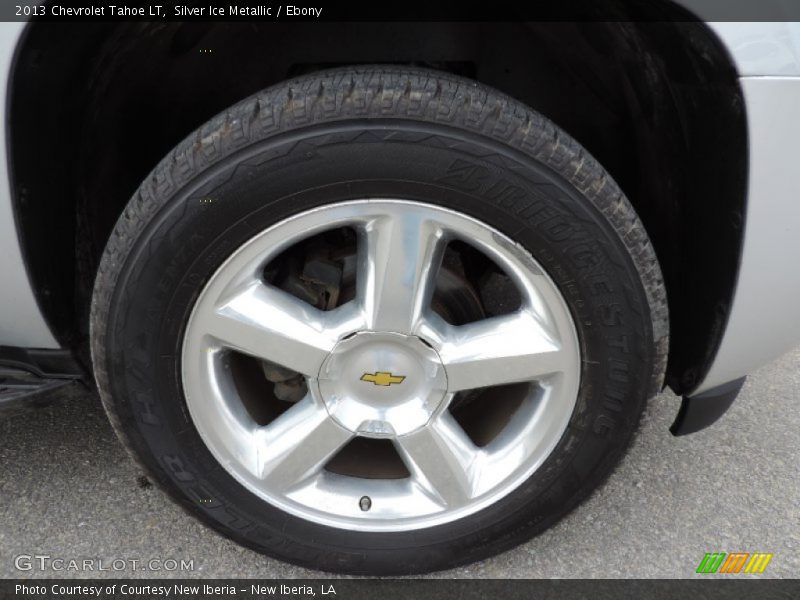 Silver Ice Metallic / Ebony 2013 Chevrolet Tahoe LT