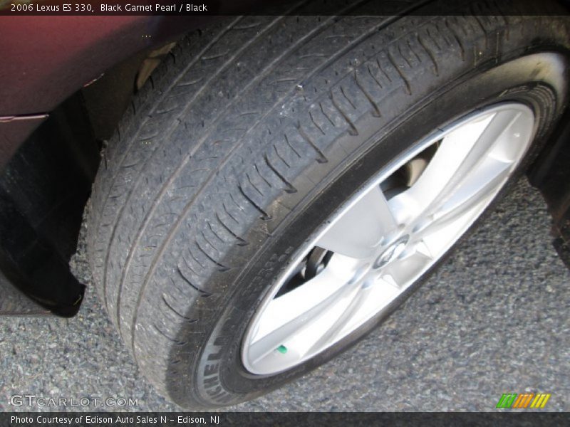 Black Garnet Pearl / Black 2006 Lexus ES 330