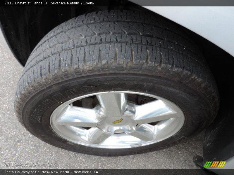 Silver Ice Metallic / Ebony 2013 Chevrolet Tahoe LT
