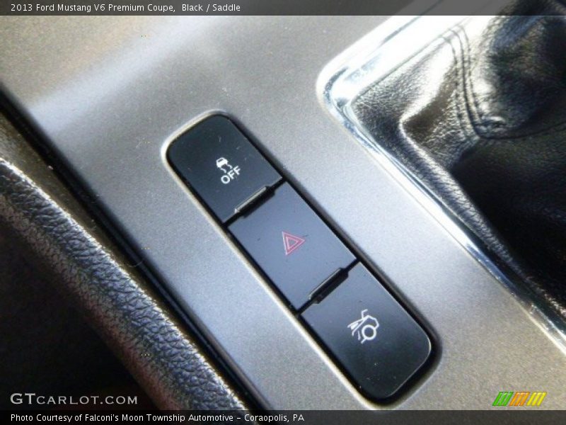 Black / Saddle 2013 Ford Mustang V6 Premium Coupe