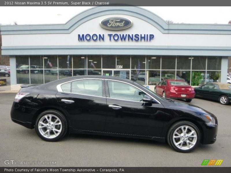 Super Black / Charcoal 2012 Nissan Maxima 3.5 SV Premium