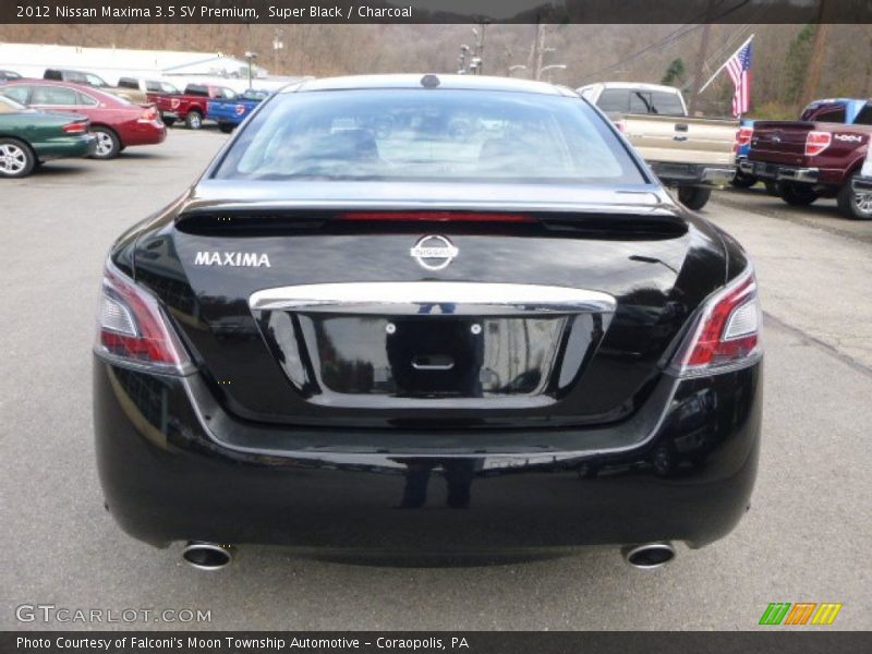 Super Black / Charcoal 2012 Nissan Maxima 3.5 SV Premium