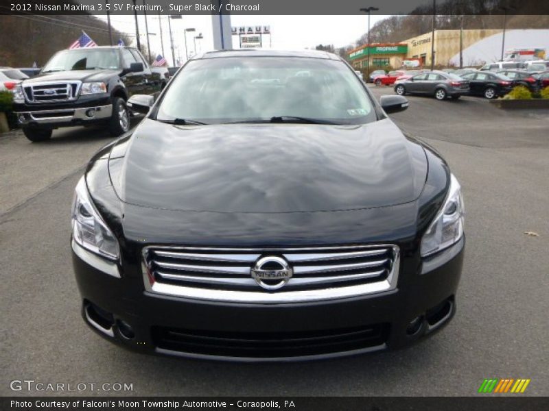 Super Black / Charcoal 2012 Nissan Maxima 3.5 SV Premium