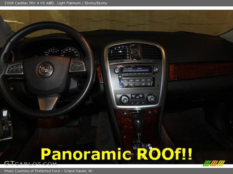 Light Platinum / Ebony/Ebony 2008 Cadillac SRX 4 V6 AWD