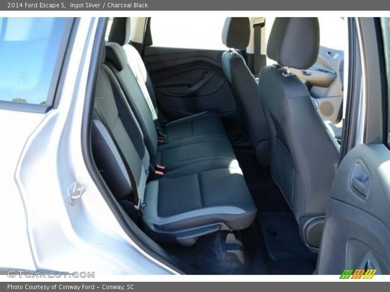 Ingot Silver / Charcoal Black 2014 Ford Escape S