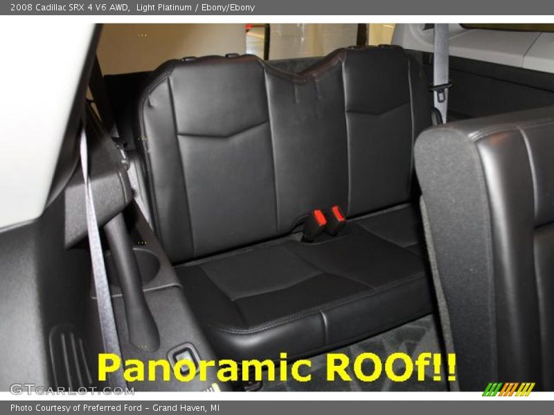 Light Platinum / Ebony/Ebony 2008 Cadillac SRX 4 V6 AWD