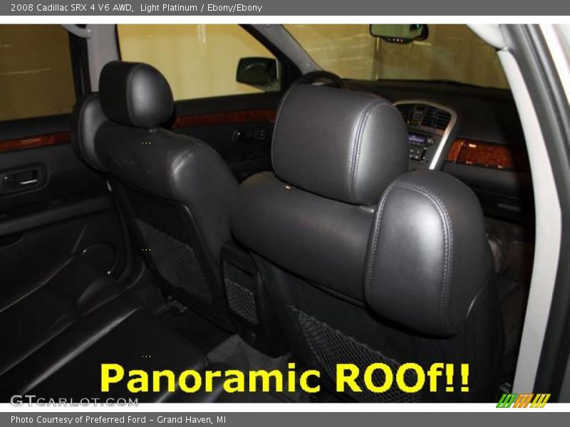 Light Platinum / Ebony/Ebony 2008 Cadillac SRX 4 V6 AWD