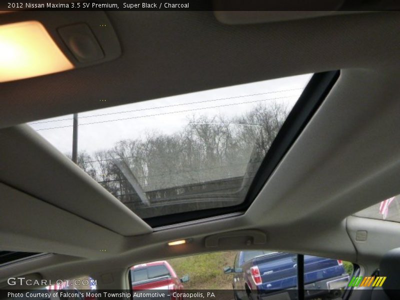 Super Black / Charcoal 2012 Nissan Maxima 3.5 SV Premium