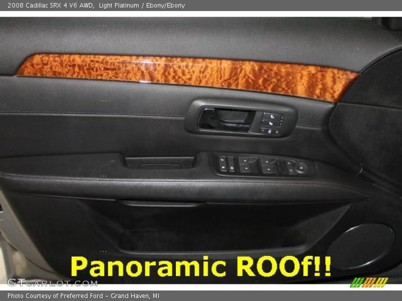Light Platinum / Ebony/Ebony 2008 Cadillac SRX 4 V6 AWD