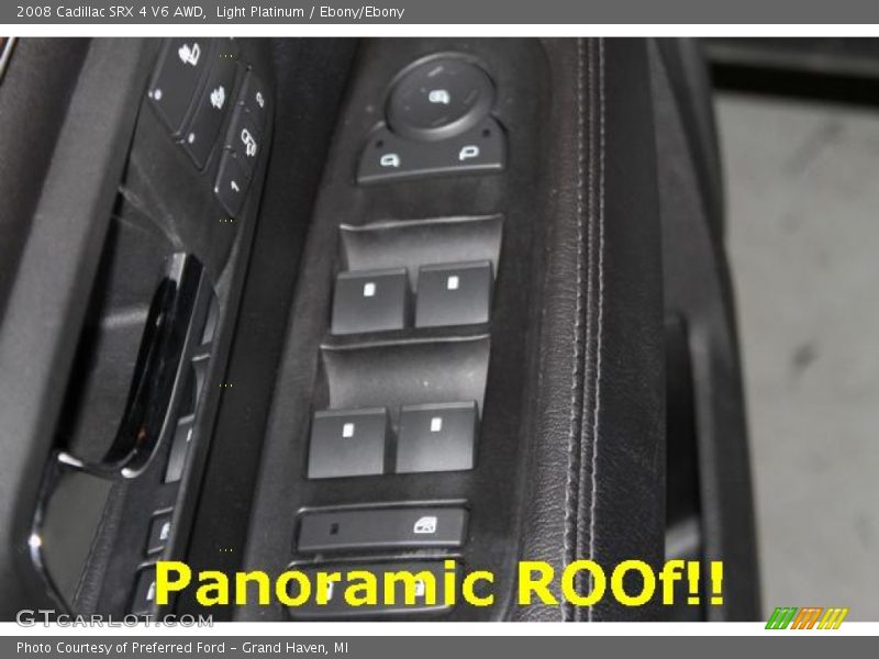Light Platinum / Ebony/Ebony 2008 Cadillac SRX 4 V6 AWD