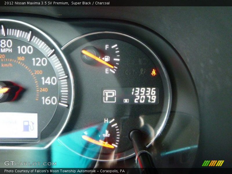 Super Black / Charcoal 2012 Nissan Maxima 3.5 SV Premium