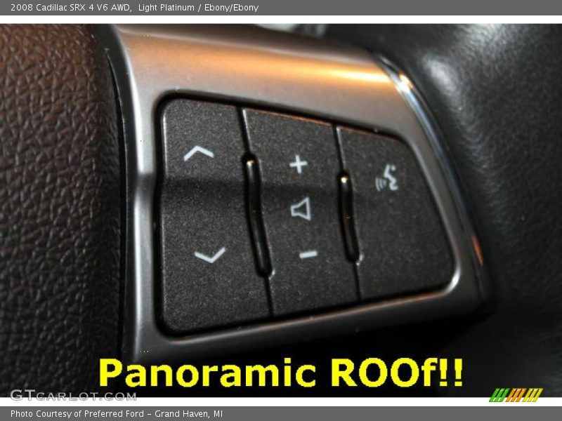 Light Platinum / Ebony/Ebony 2008 Cadillac SRX 4 V6 AWD