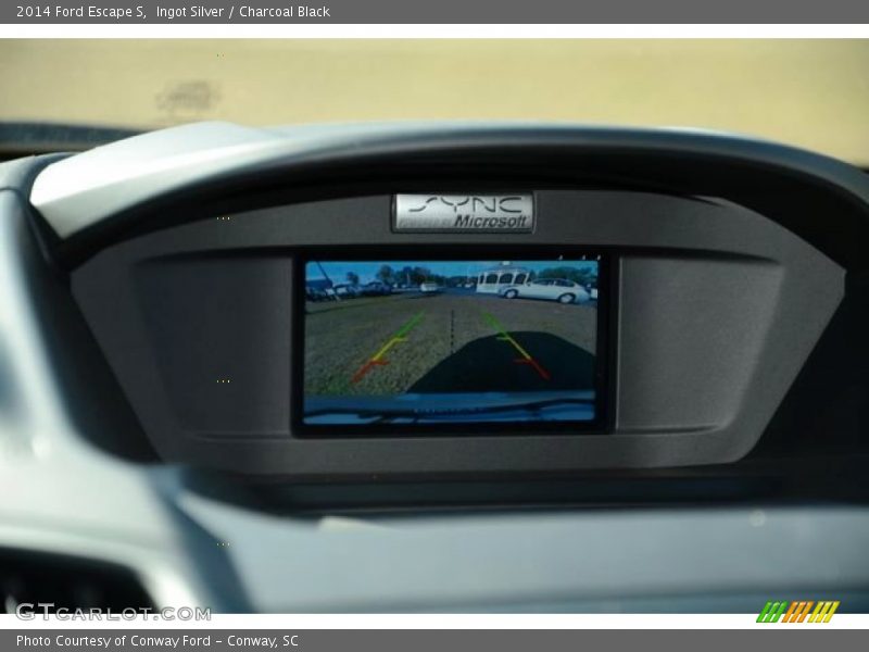 Ingot Silver / Charcoal Black 2014 Ford Escape S