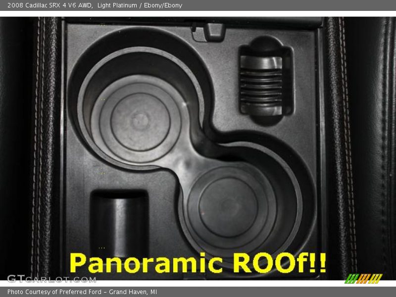 Light Platinum / Ebony/Ebony 2008 Cadillac SRX 4 V6 AWD
