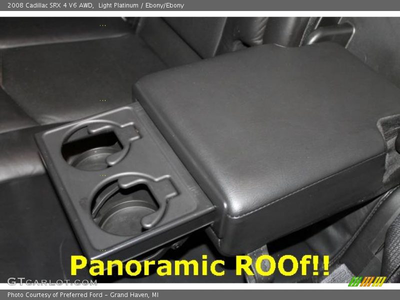 Light Platinum / Ebony/Ebony 2008 Cadillac SRX 4 V6 AWD