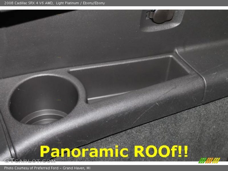 Light Platinum / Ebony/Ebony 2008 Cadillac SRX 4 V6 AWD