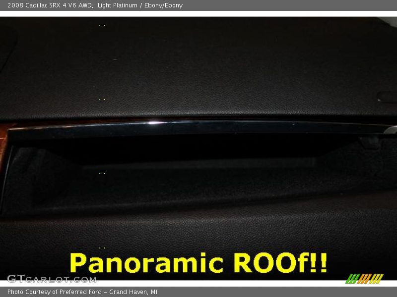 Light Platinum / Ebony/Ebony 2008 Cadillac SRX 4 V6 AWD
